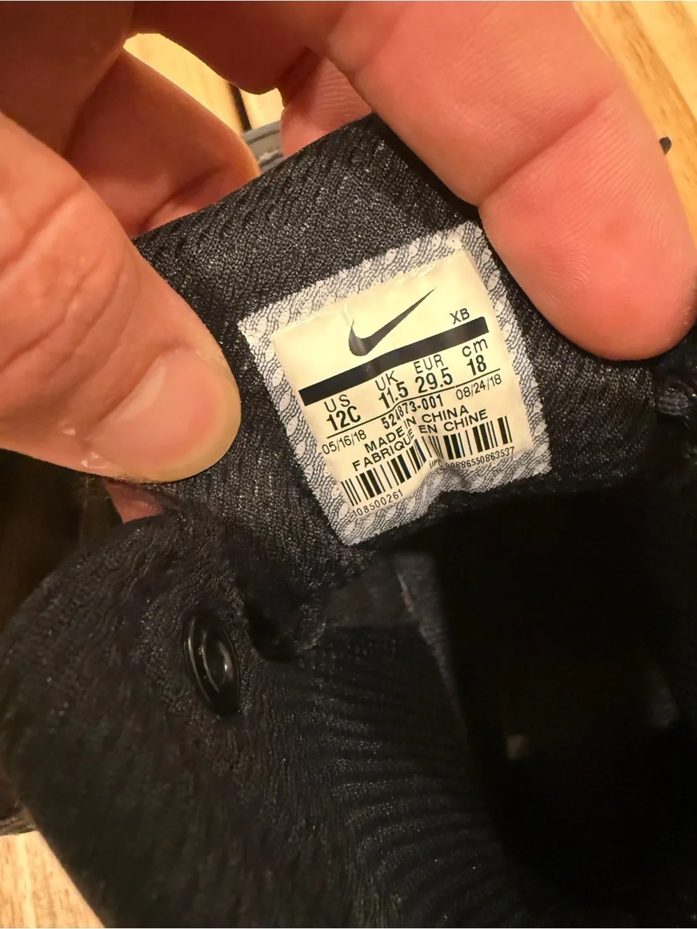 Kids Nike ACG Black Lace-Up Winter Boots